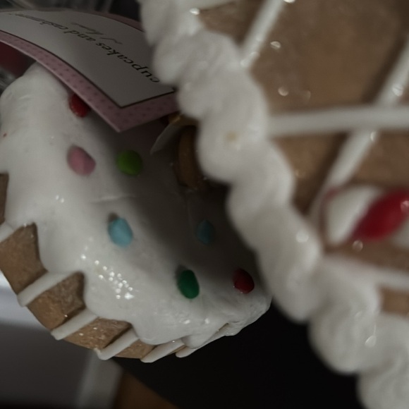 13" Cupcakes & Cashmere Pastel Sugar Icing Gingerbread Tree Star Peppermint New - Picture 4 of 4